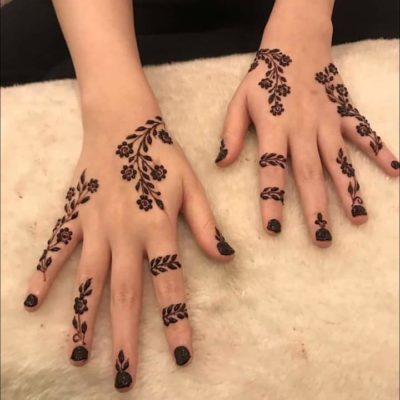 أفضل أشكال نقش أصابع الخواتم بالحناء لعام 2023 42 نقش أصابع خواتم بالحناء