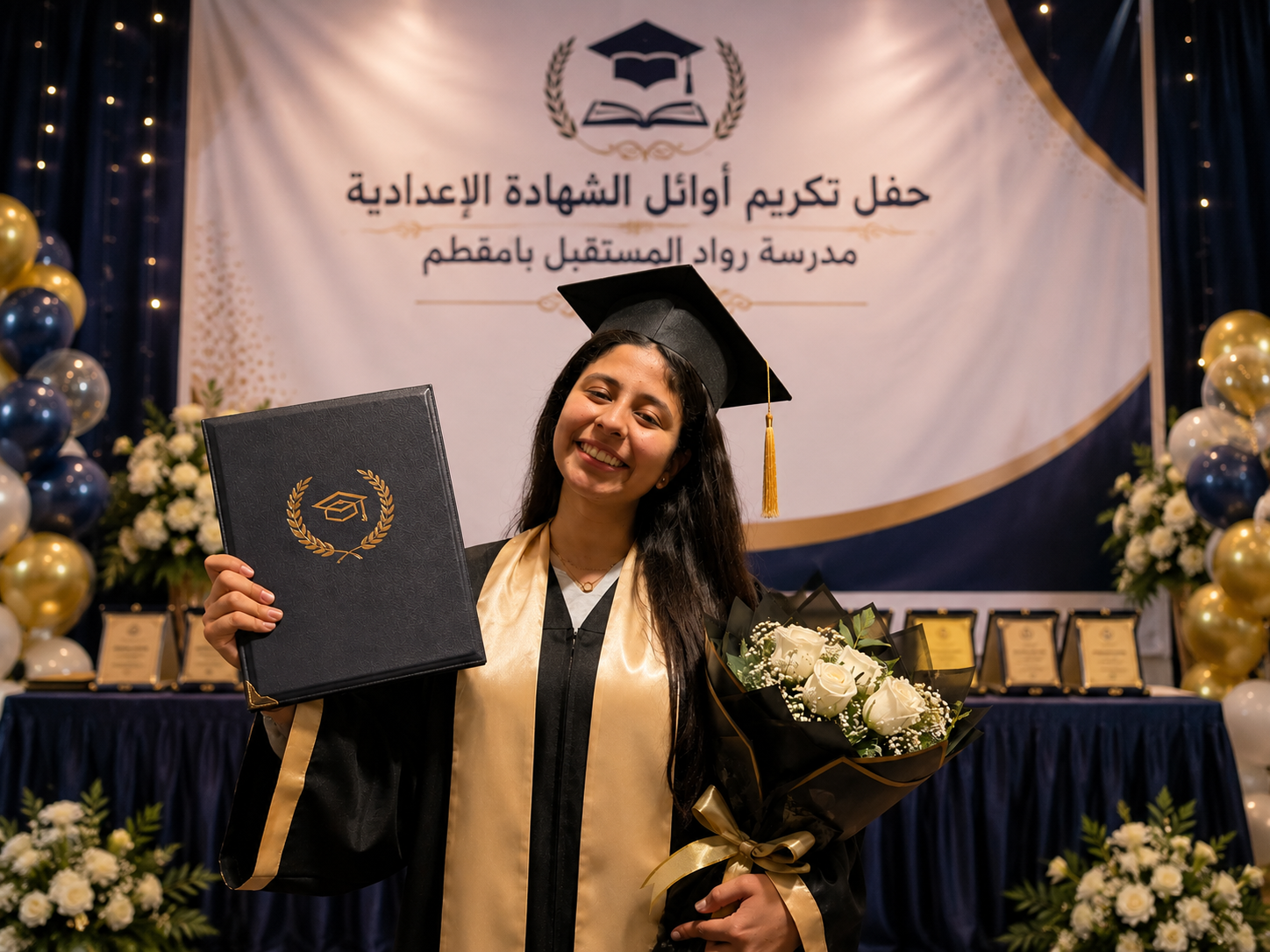 إنجاز دراسي مميز.. ميرفت أحمد يوسف من أوائل رواد المستقبل بالمقطم